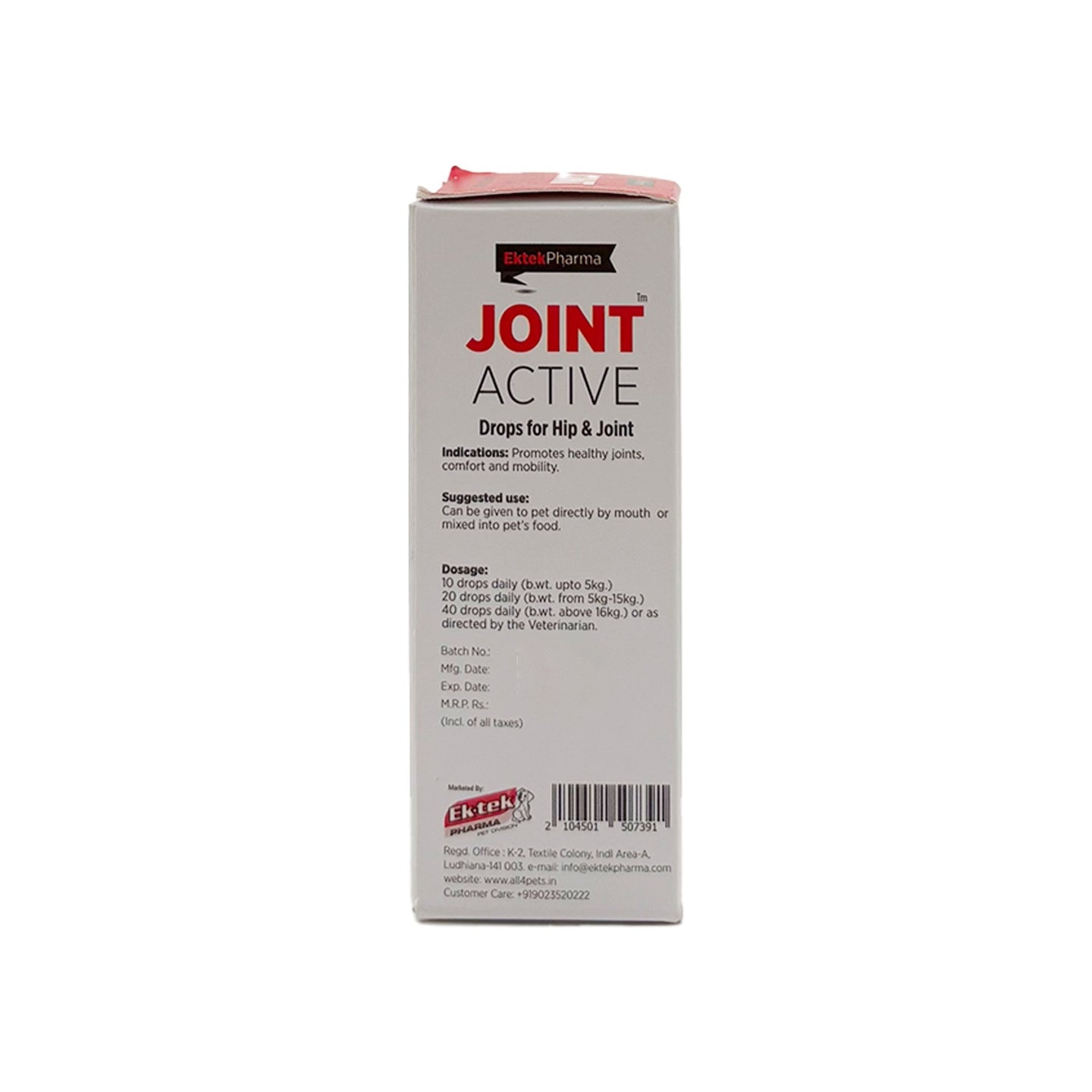 Joint Active Drops-60ml ( Gain Back Control of Healthy Joint Mobility)